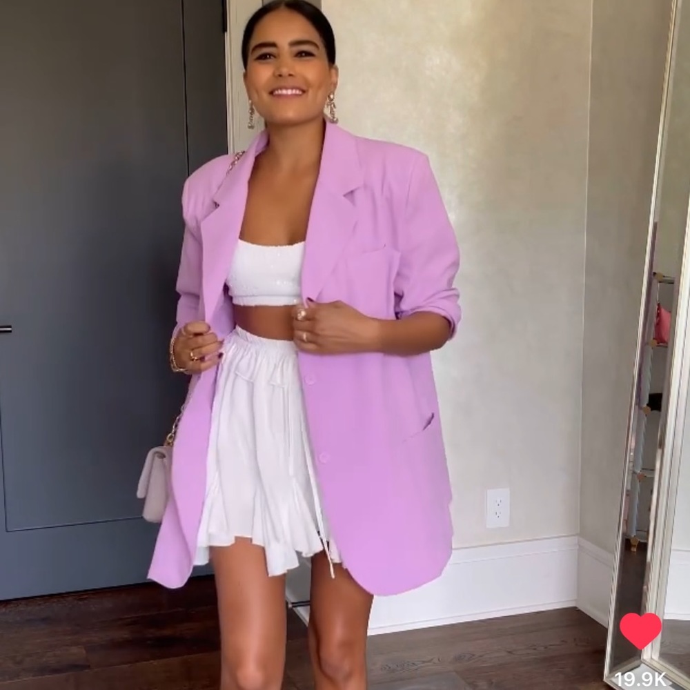 Iilac blazer